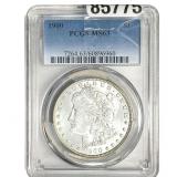 1900 Morgan Silver Dollar PCGS MS63