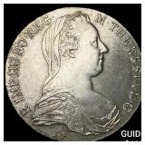 "1780" Austria M. Thersa Restrike CHOICE BU