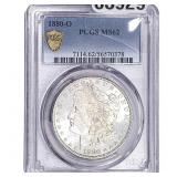 1880-O Morgan Silver Dollar PCGS MS62