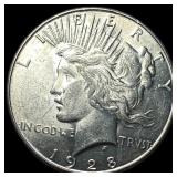 1928-S Silver Peace Dollar UNCIRCULATED