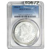 1904-O Morgan Silver Dollar PCGS MS63
