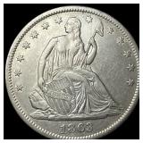 1863-S Silver Half Dollar UNCIRCULATED