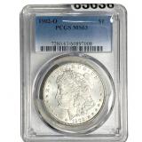 1902-O Morgan Silver Dollar PCGS MS63