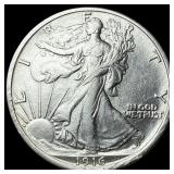 1916 Walking Liberty Half Dollar UNCIRCULATED