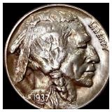 1937-D 3 Leg Buffalo Nickel