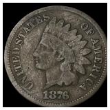1876 Indian Head Cent NICELY CIRCULATED