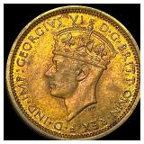 1940 British West Africa 6 Pence UNCIRCULATED