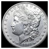 1888-S Silver Morgan Dollar CHOICE AU