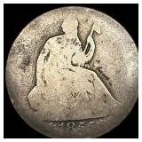 1855-O Silver Seated Liberty Half Dollar NICELY CI