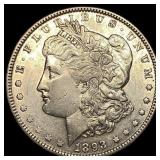 1893 Morgan Silver Dollar CLOSELY UNCIRCULATED