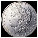 1902 Morgan Silver Dollar CLOSELY UNCIRCULATED