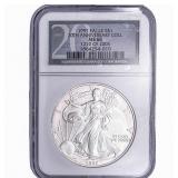 1997 Silver Eagle NGC MS68