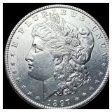 1897 Silver Morgan Dollar CHOICE BU