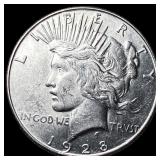 1928-S Silver Peace Dollar CHOICE BU