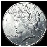 1926-S Silver Peace Dollar GEM BU