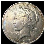 1927 Peace Silver Dollar ABOUT UNCIRCULATED