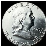 1963 Franklin Half Dollar UNCIRCULATED