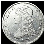 1831 Capped Bust Silver Quarter CHOICE AU