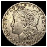 1891-O Silver Morgan Dollar NEARLY UNCIRCULATED