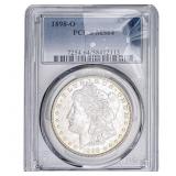1898-O Morgan Silver Dollar PCGS MS64