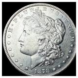 1878 Silver Morgan Dollar CLOSELY UNCIRCULATED