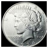1934-D Silver Peace Dollar UNCIRCULATED