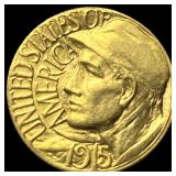 1915-S Gold $1 Panama-Pacific Exposition CHOICE AU