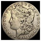 1896-S Silver Morgan Dollar LIGHTLY CIRCULATED