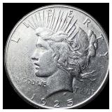 1925 Peace Silver Dollar CLOSELY UNCIRCULATED