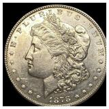1878-S Silver Morgan Dollar CLOSELY UNCIRCULATED