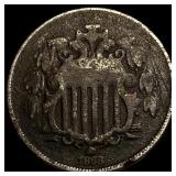 1868 Shield Nickel NICELY CIRCULATED