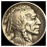 1914-D Buffalo Nickel NEARLY UNCIRCULATED