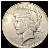 1927 Silver Peace Dollar CLOSELY UNCIRCULATED