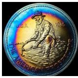 1985 Engelhard 1 oz Silver Round SUPERB GEM BU