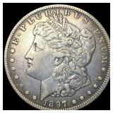 1897-O Silver Morgan Dollar NEARLY UNCIRCULATED