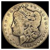 1890-CC Silver Morgan Dollar LIGHTLY CIRCULATED