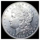 1898-S Silver Morgan Dollar CLOSELY UNCIRCULATED