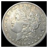 1897-O Silver Morgan Dollar NEARLY UNCIRCULATED