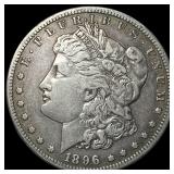 1896-S Silver Morgan Dollar ABOUT UNCIRCULATED