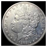 1878-S Silver Morgan Dollar NEARLY UNCIRCULATED