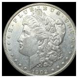 1902-S Silver Morgan Dollar CLOSELY UNCIRCULATED