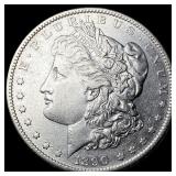 1890-S Silver Morgan Dollar CLOSELY UNCIRCULATED