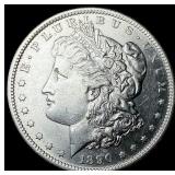 1890-S Silver Morgan Dollar CHOICE AU