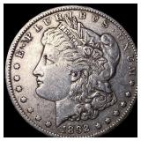 1892-S Silver Morgan Dollar NEARLY UNCIRCULATED