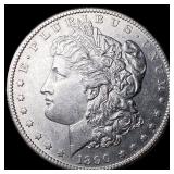 1890-S Silver Morgan Dollar CHOICE AU