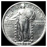 1918 Standing Liberty Quarter CHOICE BU