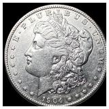 1904-S Silver Morgan Dollar CHOICE AU