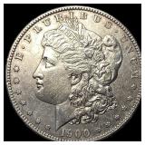 1900-S Silver Morgan Dollar CHOICE AU