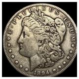 1894-S Silver Morgan Dollar LIGHTLY CIRCULATED