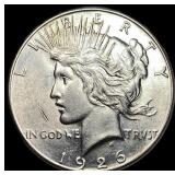 1926 Peace Silver Dollar CLOSELY UNCIRCULATED